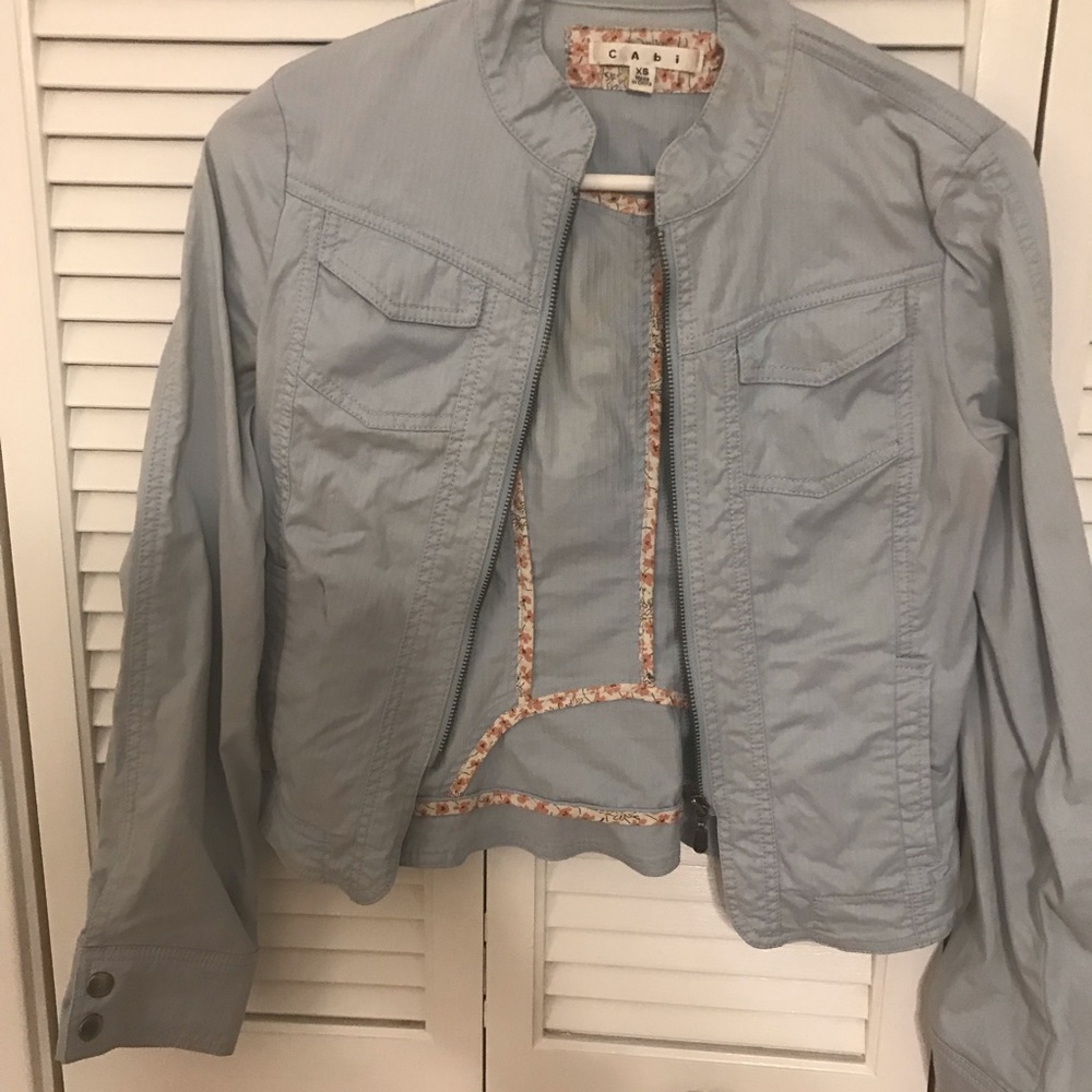 Blue light weight jacket - CABI